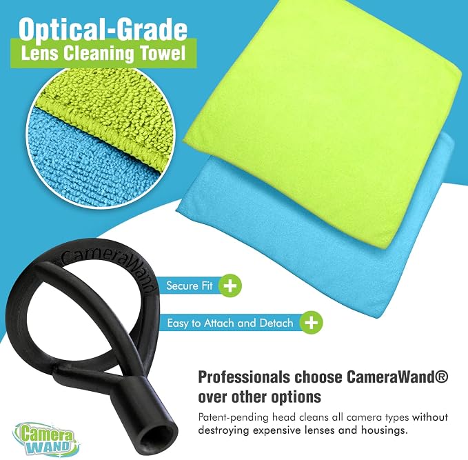 Surveillance/Security Camera Cleaning Tool