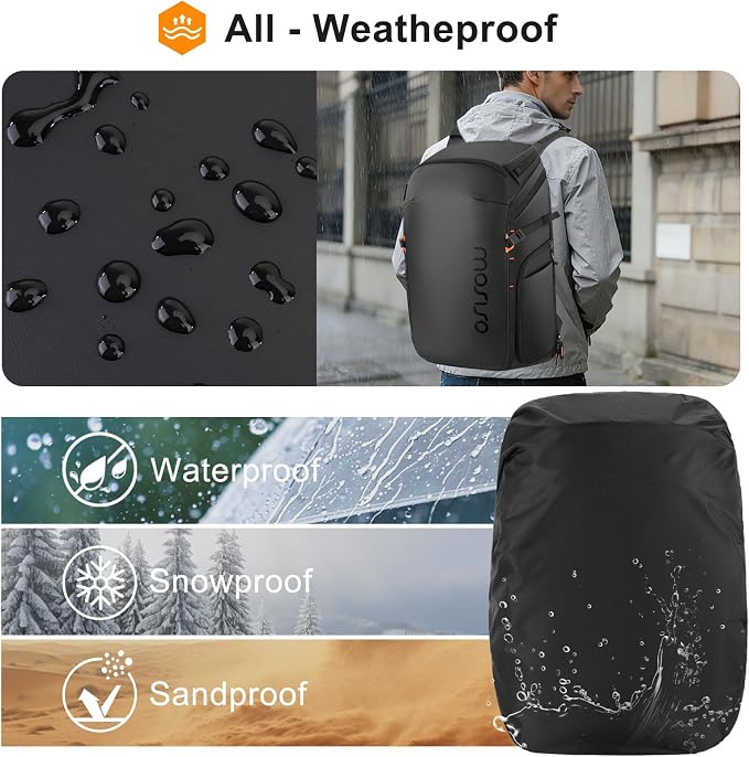 MOSISO Camera Backpack, DSLR/SLR/Mirrorless Photography Camera Bag Waterproof