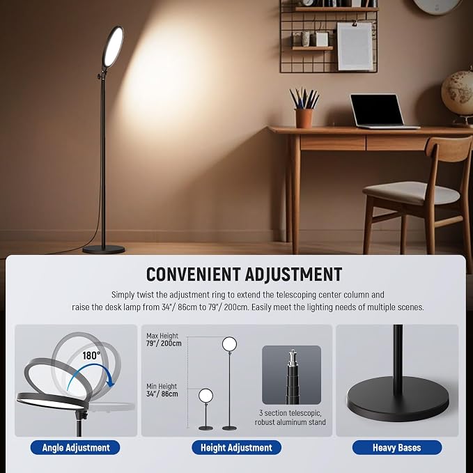 NEEWER Basics 12" 24W Large Ring Light