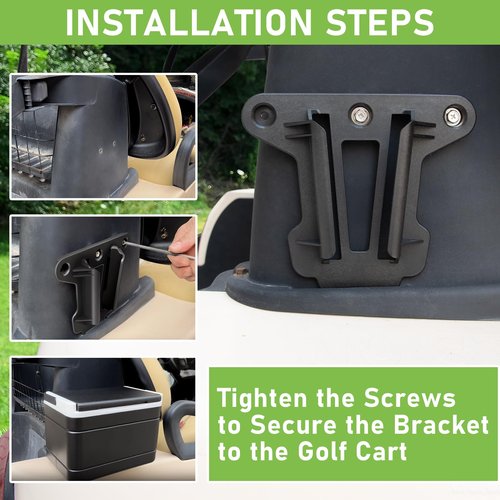 Golf Cart Cooler Mounting Bracket for Club Car Precedent, Tempo and Onward OEM# 103886801