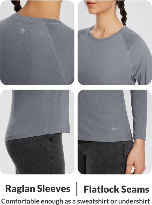Baleaf Women's Soft Athletic T-Shirt - Lightweight Comfort for Active Lifestyles | Perfect for Workouts