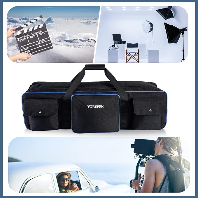YOREPEK Tripod Carrying Case Bag 40.5", Resistant Light Stand Bag