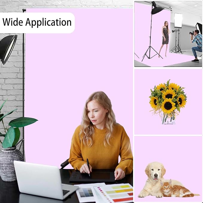 Light Purple Photography Backdrop