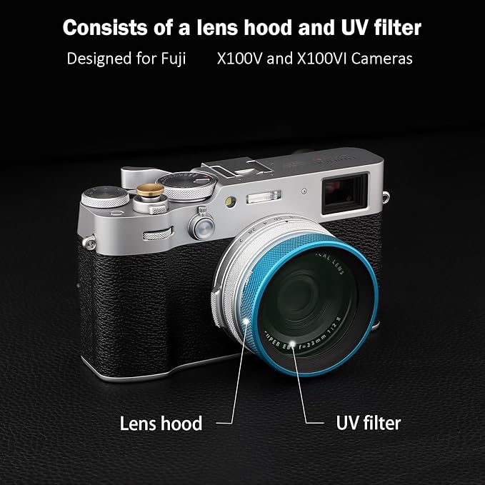 Haoge LUV-X54G Metal Lens Hood