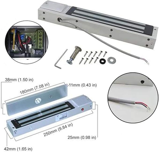 Water Proof Metal Keypad Reader 4 Doors Access Control Kit Outdoor Install