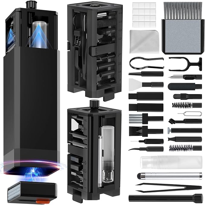 34-in-1 for iPhone Cleaning Kit, Sunoyar Airpods Cleaning Kit Multi-Functional