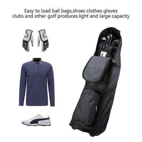 LONGCHAO Womens Golf Bag Golf Travel Bag Hard Case Golf Bag Travel Case for Airlines Waterproof Golf Travel Bag with Wheels