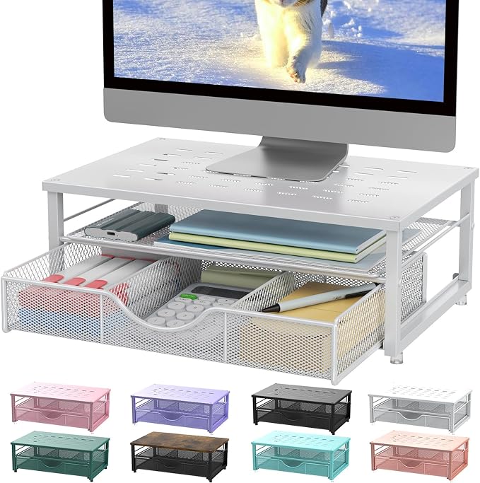 gianotter Computer Monitor Stand Riser, office organizer