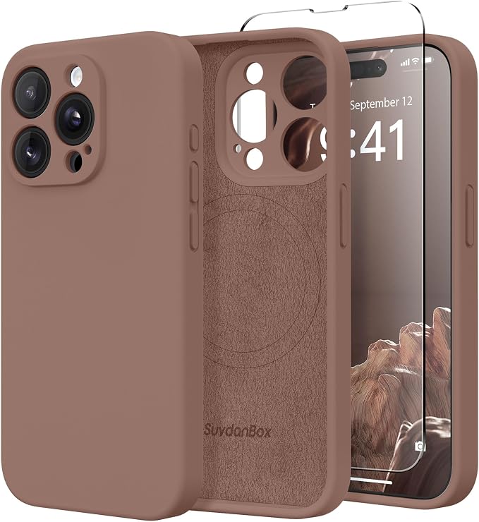 Magnetic for iPhone 15 Pro Case, Compatible