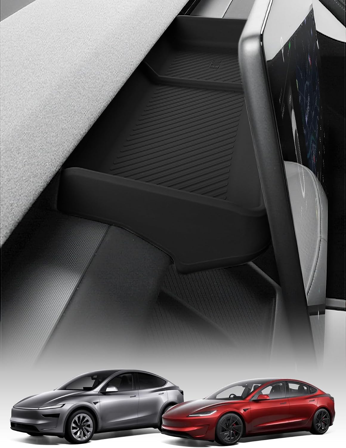 AUTOR Behind Screen Storage Box Center Console Organizer for Tesla Model 3/Y Tissue Box Sunglasses & Phone Holder Fits for 2016-2023 Model 3 and 2019-2024 Model Y
