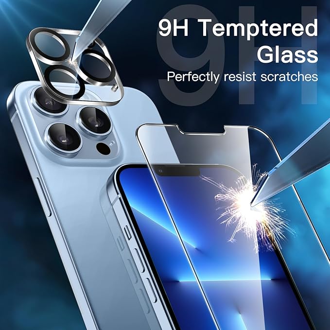 JETech Screen Protector for iPhone 13 Pro 6.1-Inch