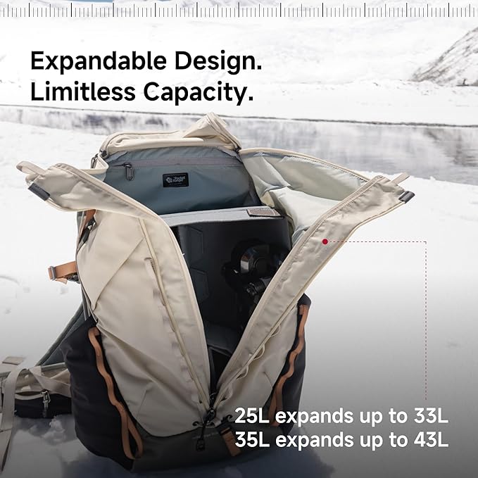 VSGO Pocket Ranger Expandable 35-43L Photography & Outdoor Backpack –
