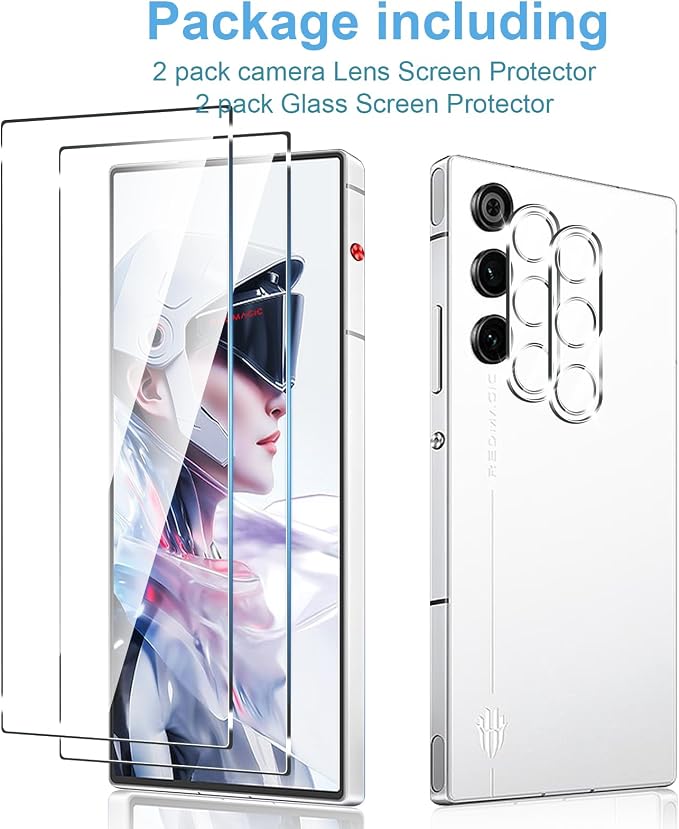 Anoowkoa 2 Pack for RedMagic 10 Air Screen Protector + Red Magic 10 Air Camera