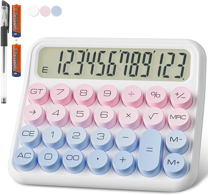 DECKLIT Battery Desk Calculator