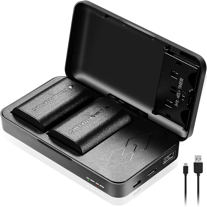 JYJZPB 2-Pack LP-E6N Batteries Compatible