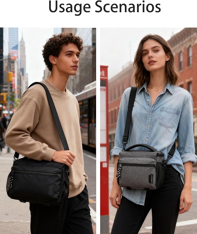 BAGSMART Small Camera Sling Bag