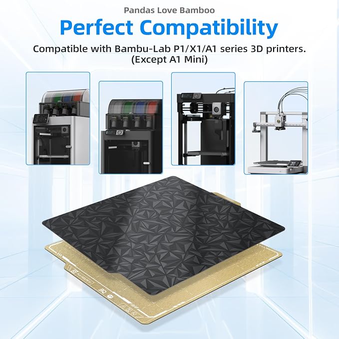 BIQU Designer Series Smooth PEO+Textured PEI Build Plate
