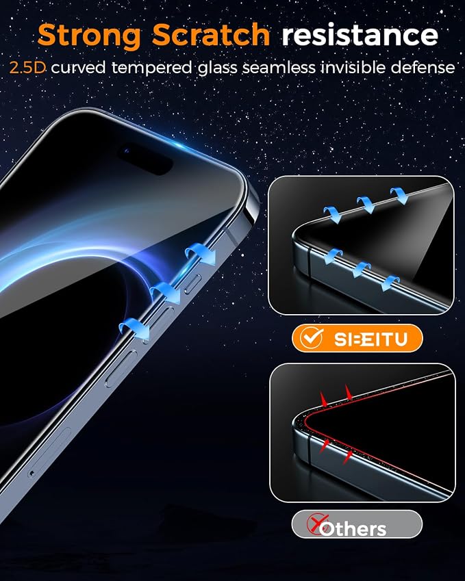 SIBEITU 3 Pack Screen Protector