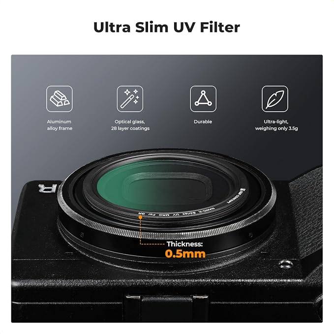 K&F CONCEPT UV Protective Filter Compatible