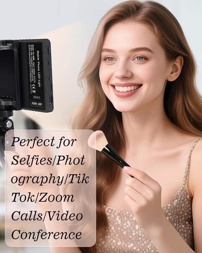 60 LED Portable Selfie Light Video Conference Lighting