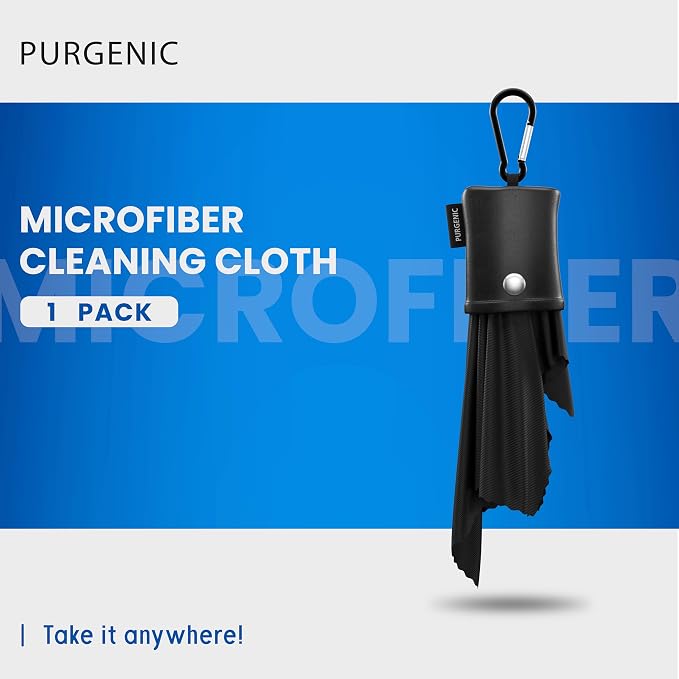 Microfiber Cloth & Glasses Wipes Lens & Glasses Cleaning Cloth
