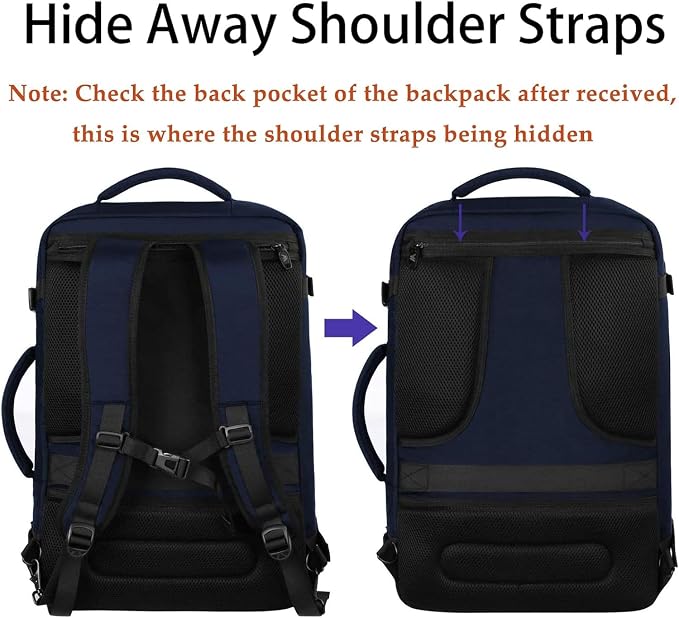 MATEIN Extra Large Mens Travel Backpack Carry on, Expandable Traveling Backpack