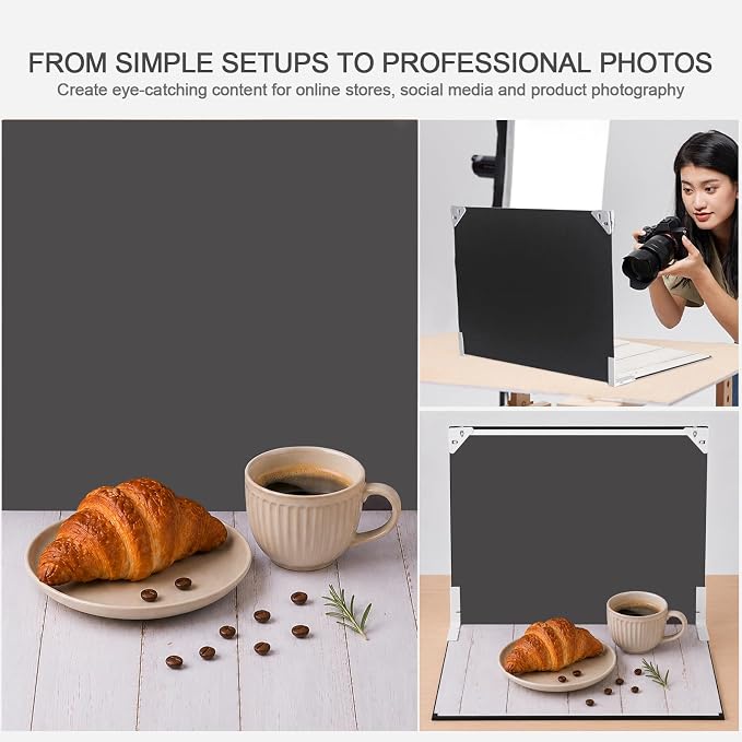 Photo Backdrop Small Product Photography: 12pcs/24color Tabletop Paper