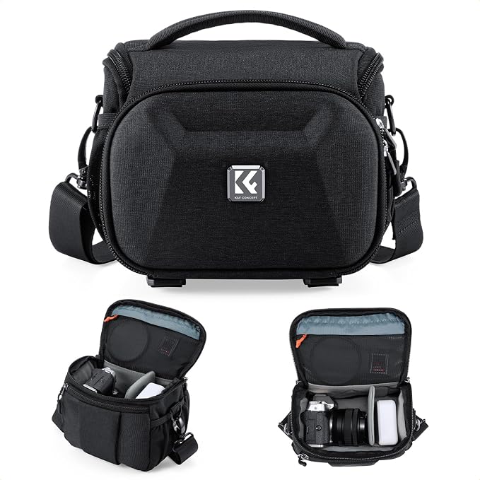 K&F CONCEPT Hardshell Camera Bag, Camera Shoulder Bag