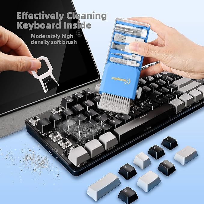 Tassmpitor Laptop Cleaning Kit, All in 1 Keyboard Cleaning kit