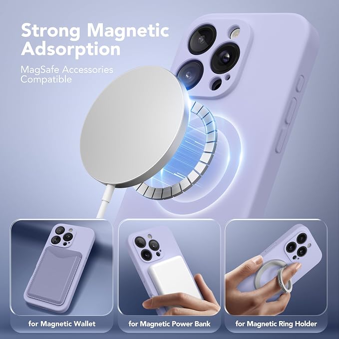 Magnetic for iPhone 16 Pro Max Case, Compatible