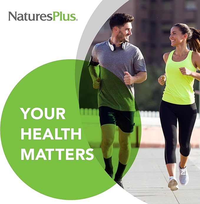 NaturesPlus Iron - 40 mg, 90 Tablets - Vegetarian, Gluten Free - 45 Servings