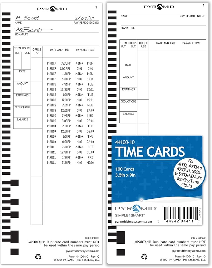 Pyramid Time Systems