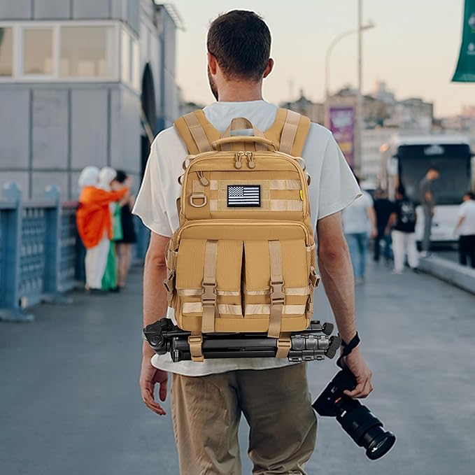 TORIBIO Camera Backpack for DSLR/SLR/Mirrorless Photography Camera,