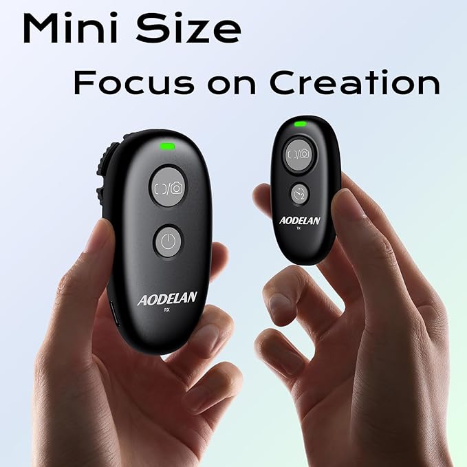 AODELAN USB-C Rechargeable Wireless Camera Remote Shutter Release
