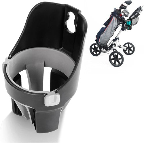 Clicgear Golf Push Cart Cup Holder - Large Size Accessory for Clicgear, Sun Mountain & Bagboy