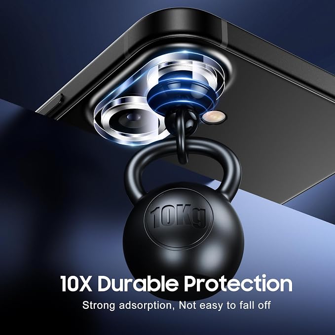 UniqueMe for 3 Pack iPhone 16 / iPhone 16 Plus/iPhone 17 Camera Lens Protector