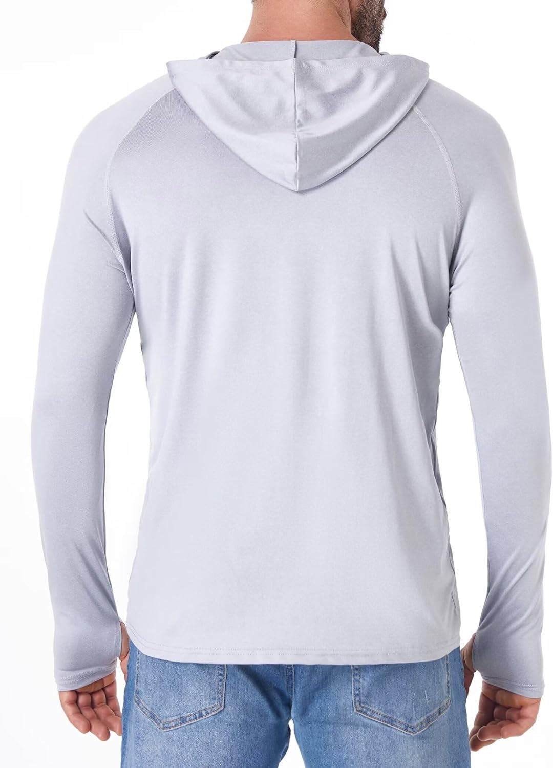 OYGSieg Men's Athletic Hoodies - Long Sleeve Fishing Shirt with UPF 50+ UV Sun Protection | Stylish & Functional