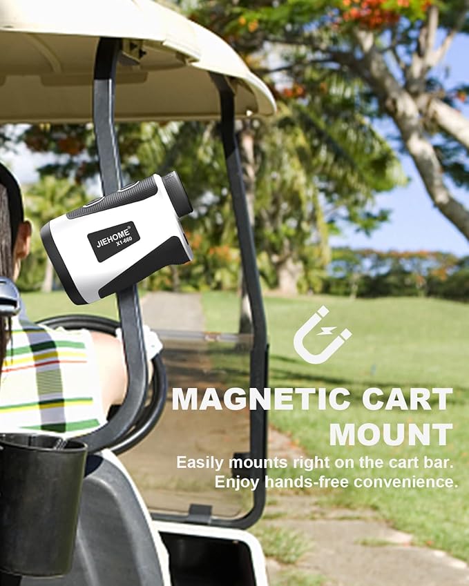 X1 Golf Rangefinder with Slope, Flagpole Lock and Vibration, 660/1100YDS Laser Rangefinder for Golfing & Hunting, Rechargeable Laser Range Finder Distance Measuring with High-Precision