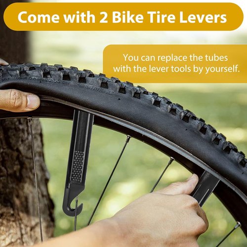20 Inch Bike Tube - 2 Pack Butyl Rubber Schrader Valve | Fits 20x1.75 to 2.125 for Kids & MTB