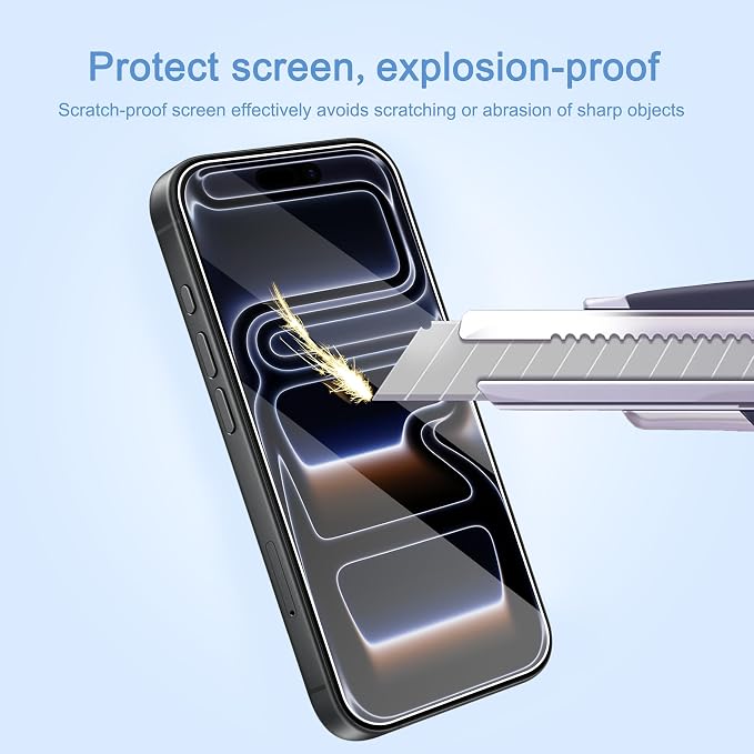 Ailun 3 Pack Screen Protector for iPhone 17 Pro