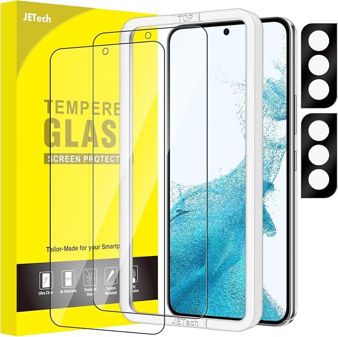 JETech Screen Protector for Samsung Galaxy S22+/S22 Plus 5G