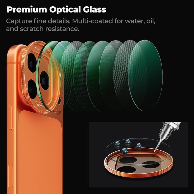 K&F CONCEPT FA301 Snap-On ND2-32 Filter