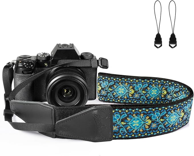Camera Strap, Jacquard Weave 2" Shoulder Neck Straps
