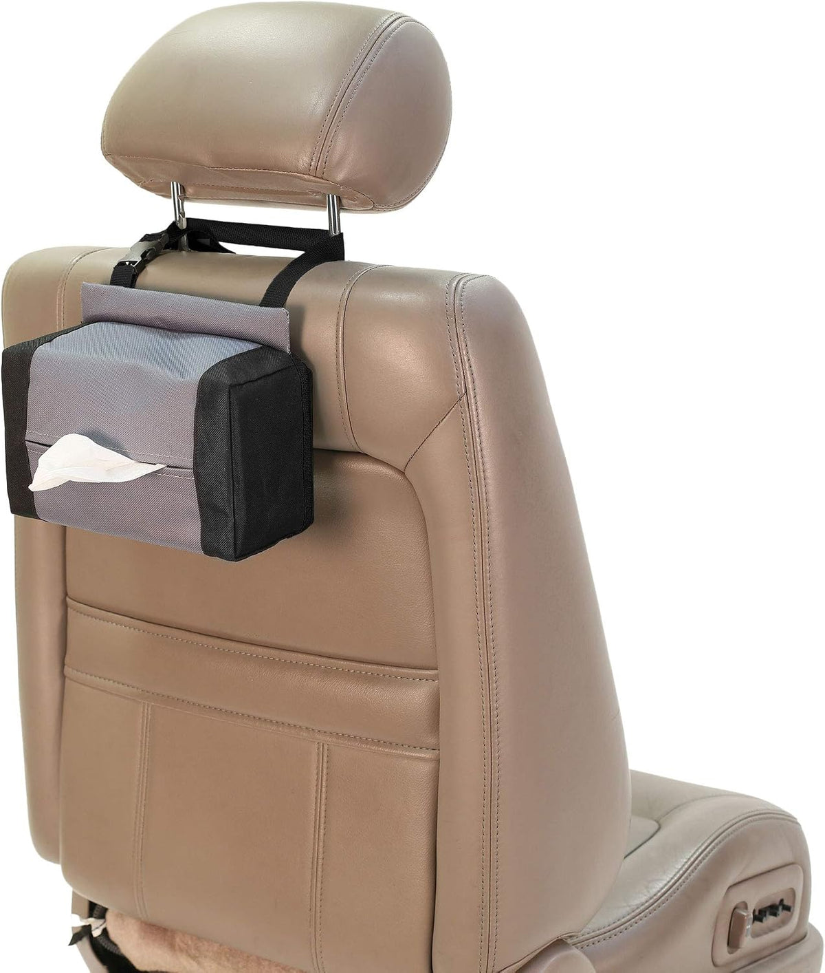 FH Group E-Z Travel Napkin Tissue Dispenser Holder fits Most Cars, SUVs, Trucks, and Vans Red