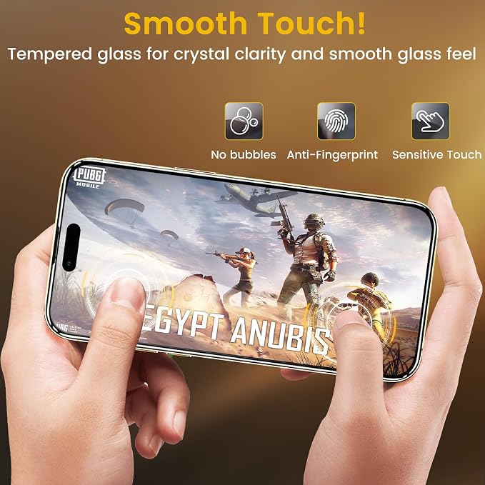 Romkasi 3 Pack Privacy Screen Protector