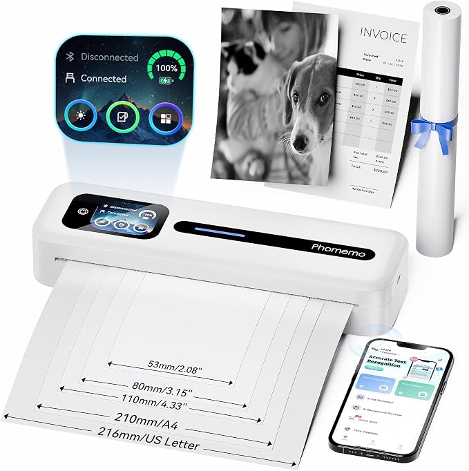 Phomemo Upgraded Portable Printer