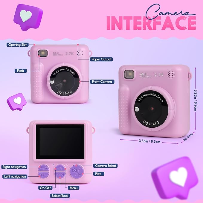 Photomaker Kit - Instant Print Camera