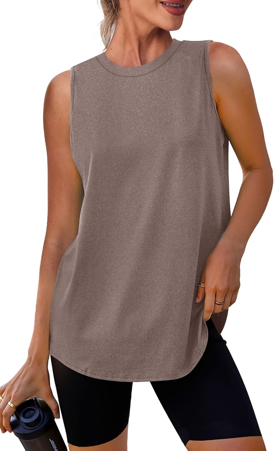 Skiennix Women's Workout Tank Tops - Lightweight Sleeveless Athletic Shirts for Running & Yoga