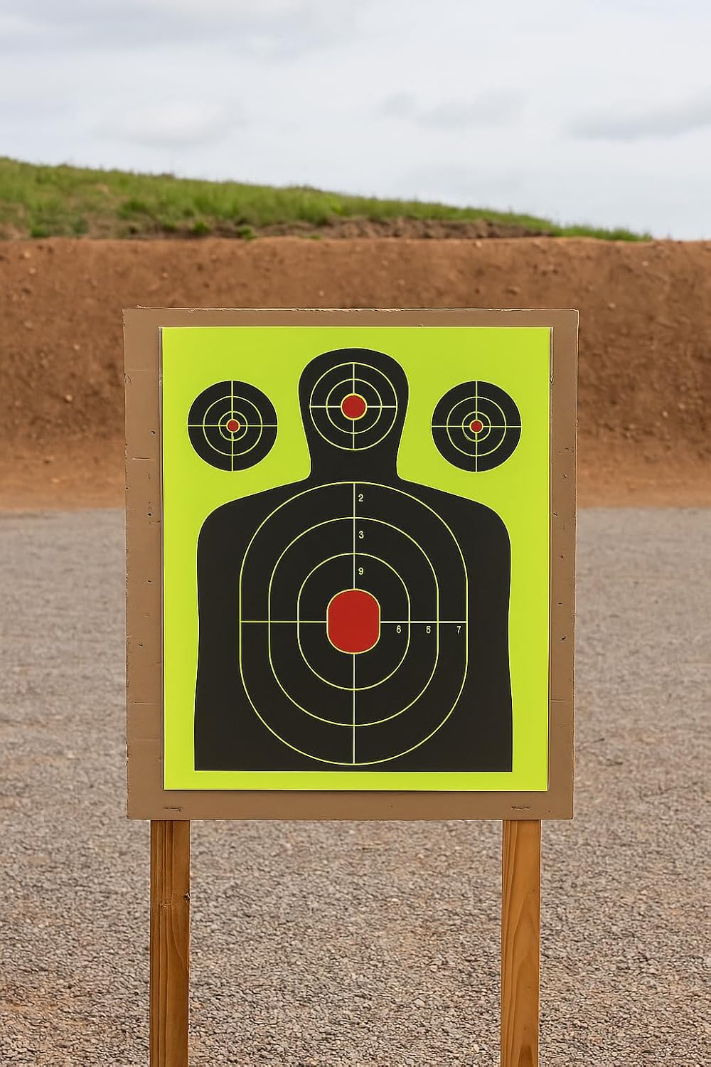 Splatter Targets 18x24 - Waterproof 5-Pack | High Visibility Reactive Paper for Rifles, Pistols & Shotguns