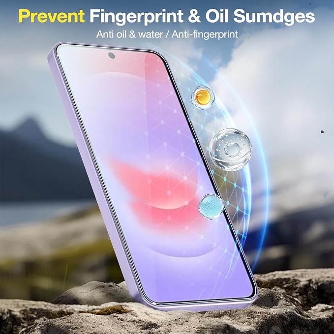 2+2 Pack for Samsung Galaxy A37 5G Screen Protector & Camera Lens Protector
